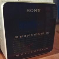 Sony Radiosveglia ICF-C10W anni 80 