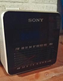 Sony Radiosveglia ICF-C10W anni 80 