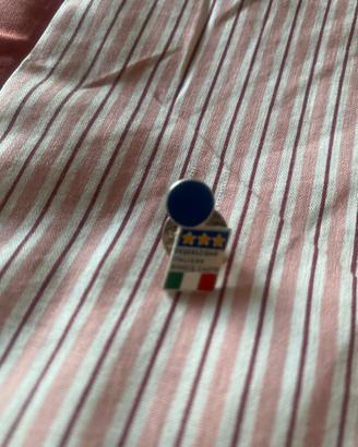 Spilla Pin FIGC Italia Vintage 3 Stelle