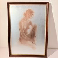 Quadro nudo femminile artistico Raffaella Blanc