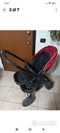 passeggino trio Graco rosso