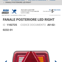 Fanali led