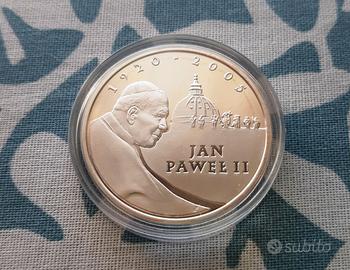 Polonia – moneta 10 zl 2005 Giovanni Paolo II - FS