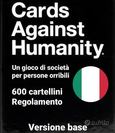 Cards Against Humanity in italiano Gioco di Carte 