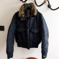 GIUBBOTTO TIPO BOMBER BLU SCURO TAGLIA M