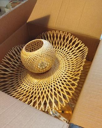 Lampadario bamboo