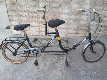 bici tandem pieghevole 