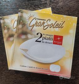 4 piatti da dessert Bormioli Gran soleil