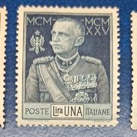REGNO 1925 Giubileo re Vittorio Emanuele III 13½