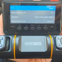 Dash Cam Auto 360° LAMTTO – 4 Canali, WiFi 5G, 128