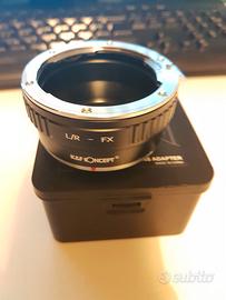 K&F adattatore per lente Leica R  Fujifilm X