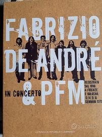 Doppio CD FABRIZIO DE ANDRE’ e PFM in concerto