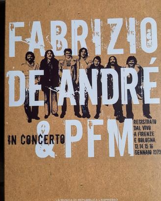 Doppio CD FABRIZIO DE ANDRE’ e PFM in concerto