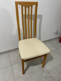 Sedie in legno