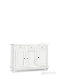 Base tre ante con piedi a cipolla