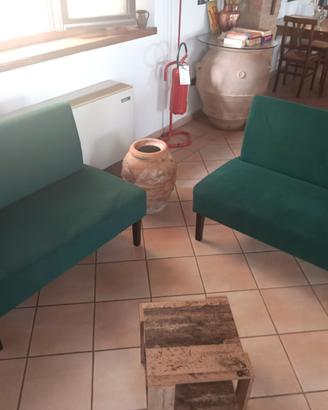 SET DIVANETTI E TAVOLINETTO DA THE'