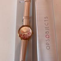 Orologio ops objects rosa