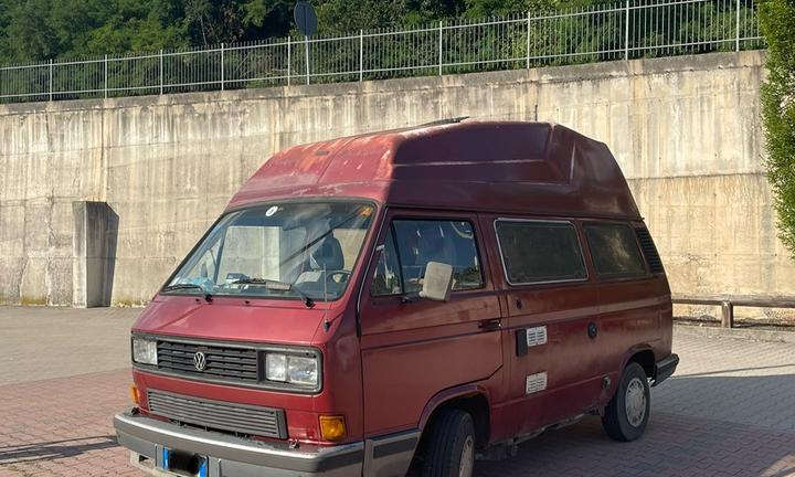 T3 camper raro allestimento Reimo 2.1 benzina GPL