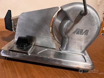 Affettatrice manuale acciaio inox