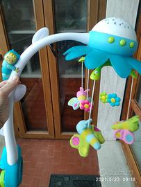 Gioco sonoro e luminoso per culletta
