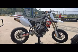 Yamaha yz450f motard