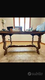 Tavolo/Scrivania in legno pregiato