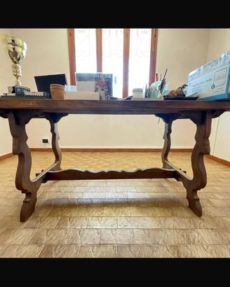 Tavolo/Scrivania in legno pregiato