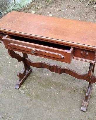 Consolle ingresso in legno - vintage
