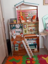 Casa Bambole Legno