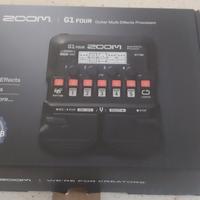 Multieffetto Zoom per chitarra con alimentatore
