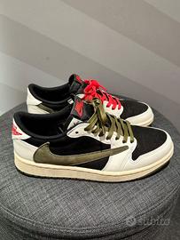 Travis Scott Air Jordan 1 Low 5.0 Medium Olive 41