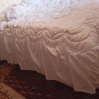 trapunta in raso e cotone matrimoniale