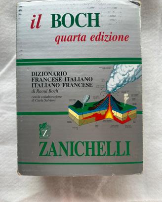 Dizionario Francese Boch Zanichelli 4a Edizione