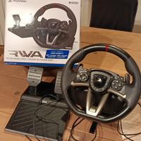 Volante e pedaliera hori RWA per PS5 e PS4