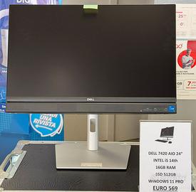 Pc Dell All in One 24” i5 14th 512gb ssd 16gb ram