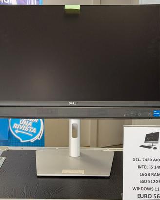 Pc Dell All in One 24” i5 14th 512gb ssd 16gb ram