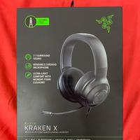 Cuffie gaming razer kraken X