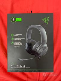 Cuffie gaming razer kraken X