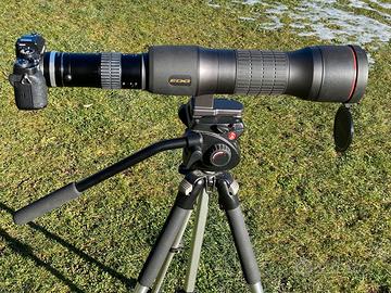 Nikon Fieldscope D85P + Zoom 20–60x + FSA-L2 + Ada