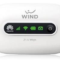 Modem Wi-fi Huawei E5330 brandizzato Wind - Bianco