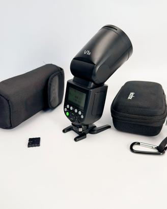 Godox V1-S + AK-R1 + XProII-S per Sony
