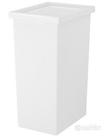 FILUR Bidone con coperchio (2 pezzi)