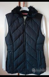 Smanicato in vera piuma e vera pelliccia 