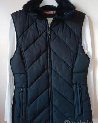 Smanicato in vera piuma e vera pelliccia 