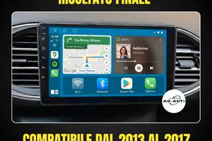 Peugeot 308 308s KIT COMPLETO Autoradio Android