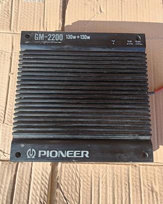 Amplificatori Pioneer GM 2200 piu' Matchless AX