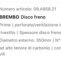 Gle Suv W 166 Pasiglie ant/post discofreno ant