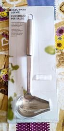 Cucchiaio per salse in acciaio INOX nuovo