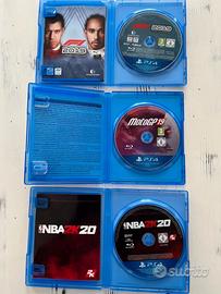 3 Giochi PlayStation 4 + controller con cavo