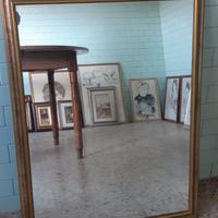 Specchio rettangolare con Cornice Vintage